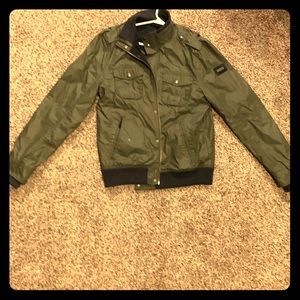 Buffalo David Bitton Army Green Jacket